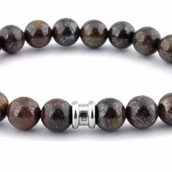 Armband Stones Basic Bruin