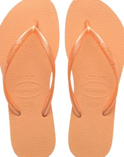 Badslippers Slim Oranje