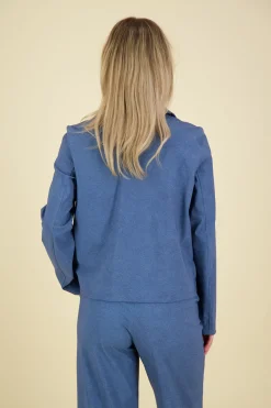 Blazer Claire Blauw