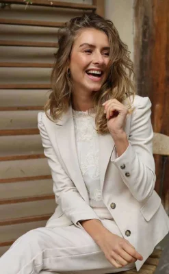 Blazer Elena Gebroken Wit
