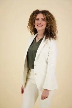 Blazer Mary Night  Wit