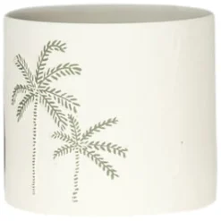 Bloempot  Wit