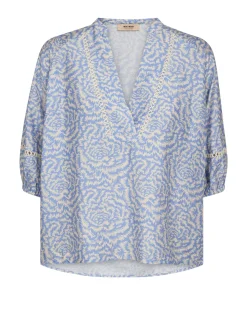Blouse Aleyna Saku Blauw