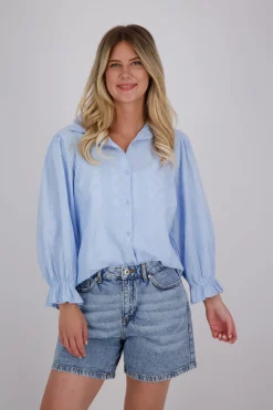 Blouse Anka Blauw