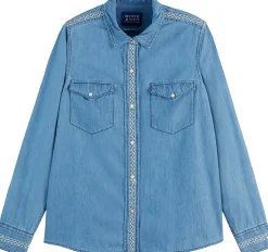 Blouse Blauw