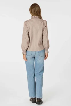 Blouse Brielle Streep Bruin