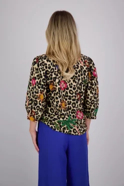 Blouse Bruin