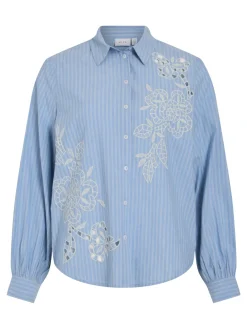 Blouse Caspiana Blauw