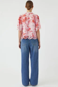 Blouse Cira Rood