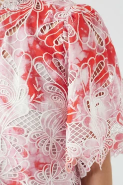 Blouse Cira Rood
