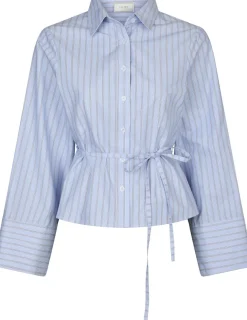 Blouse Clarida Stripe Blauw