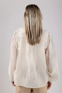Blouse Daan Embroidery Wit