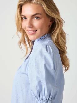 Blouse Diana  Blauw
