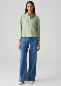 Blouse Fadelia Groen