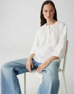 Blouse Fedora Wit