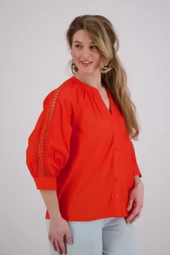 Blouse Femke Oranje
