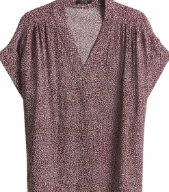 Blouse Filva minimal Rood