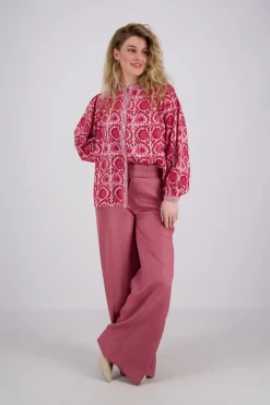 Blouse Flamingo Leandra Roze
