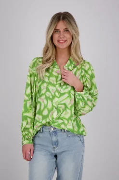 Blouse Floral Treasure Groen