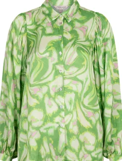 Blouse Floral Treasure Groen