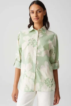 Blouse Fumine Boheme Groen