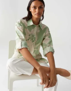 Blouse Fumine Boheme Groen
