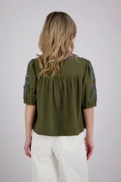 Blouse Groen