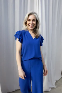 Blouse Lea Blauw