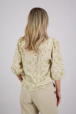 Blouse Lien Wit