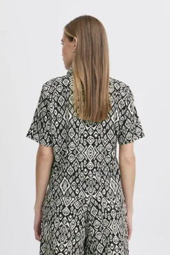 Blouse Linno Zwart