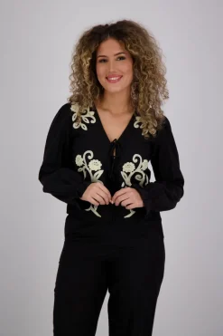 Blouse Polene Zwart
