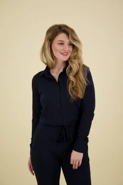 Blouse Poppy Donkerblauw