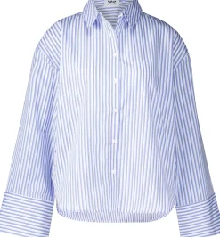 Blouse Stripes Blauw