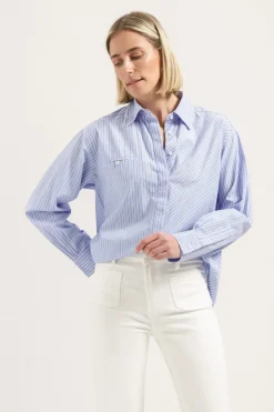 Blouse Valerie  Blauw