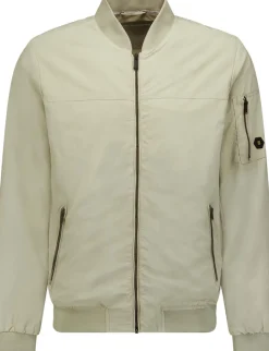 Bomberjack Short Fit Grijs