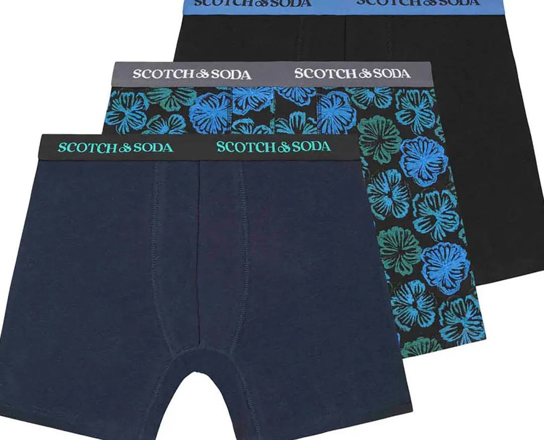 Boxer 3-pack Blauw