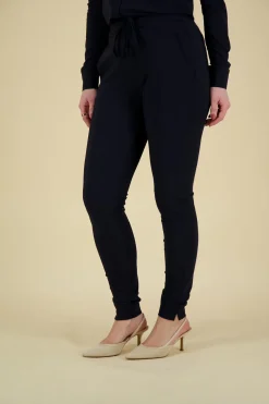 Broek Downstairs Bonded Blauw