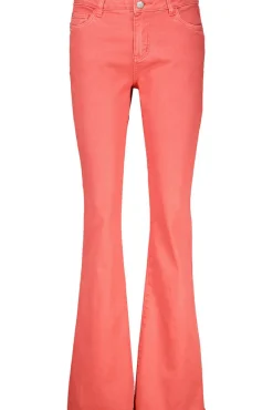 Broek Florez flared Rood