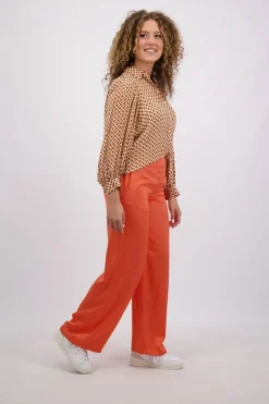Broek Franzisca Oranje