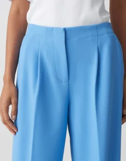 Broek Maiga Palazzo Blauw