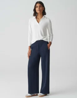 Broek Maikito Palazzo Blauw