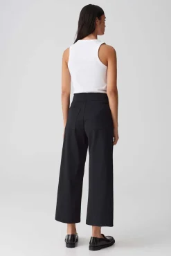 Broek Misha belt Zwart