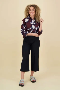 Broek Misha Twill Blauw