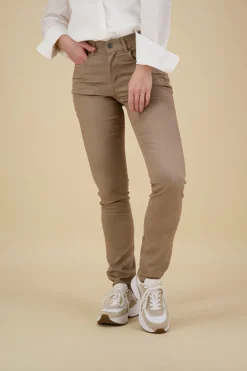 Broek 5-Pocket Superstretch Lang Zand