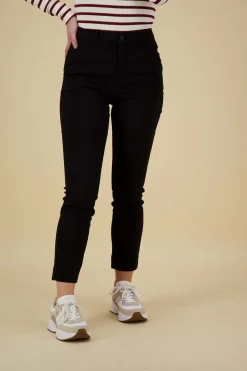 Broek Solvej-ankle Zwart