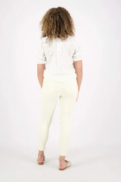 Broek Vice Gebroken Wit