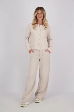 Broek Wide Beige