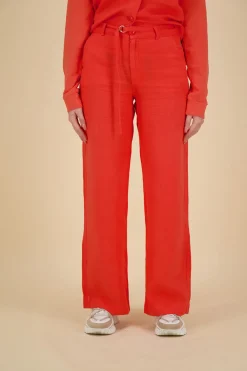 Broek Wide Rood