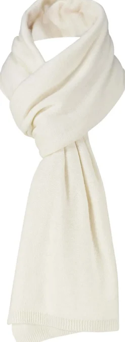 Cassy scarves cashmere blend Wit