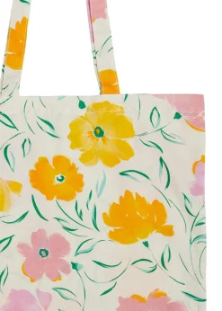 checked tote bag Wit